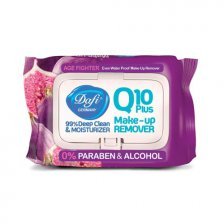 دستمال مرطوب پاک کننده آرایش Q10 جوان کننده پوست درب دار دافی -  Dafi Q10 Age Fighter Makeup Remover Wet Wipes - کد2389 دستمال مرطوب پاک کننده آرایش Q10 جوان کننده پوست درب دار دافی -  Dafi Q10 Age Fighter Makeup Remover Wet Wipes - کد2389